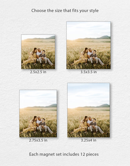 Flexible Photo Magnets